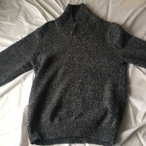 Grey woolen sweater